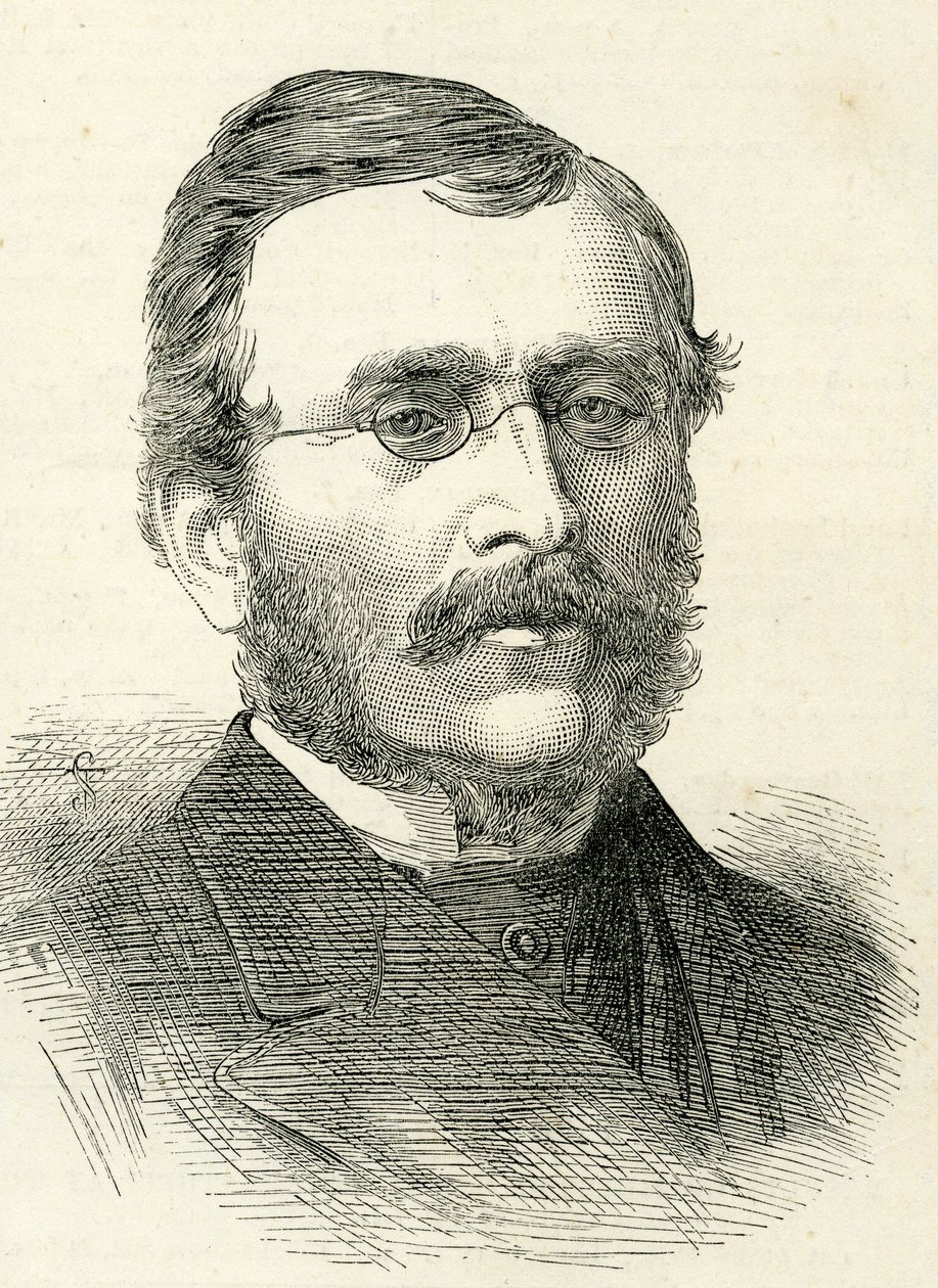 Henry Brittan Willis (1810-84) fra The Illustrated London News februar 1884 av English School