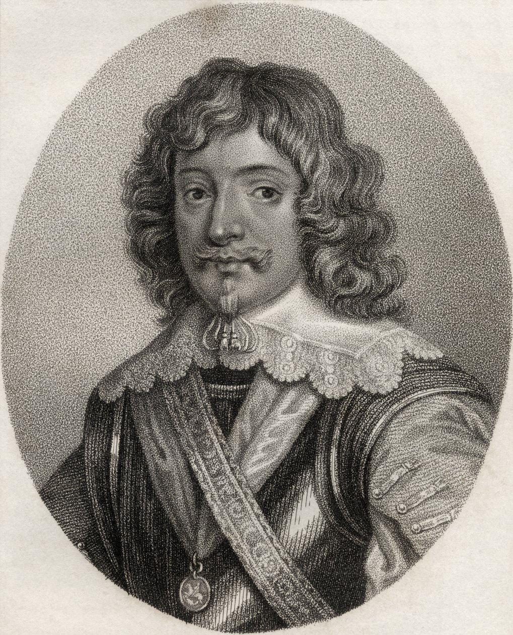 Henry Rich, gravert av Geremia, illustrasjon fra 