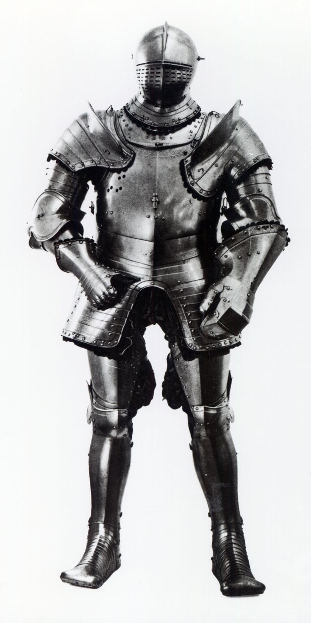 Henry VIIIs Field and Tilt Armour, 1540 (metall) av English School