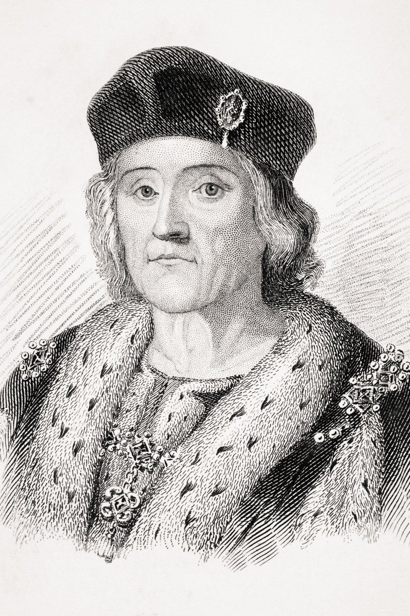 Henry VII av England, illustrasjon fra 