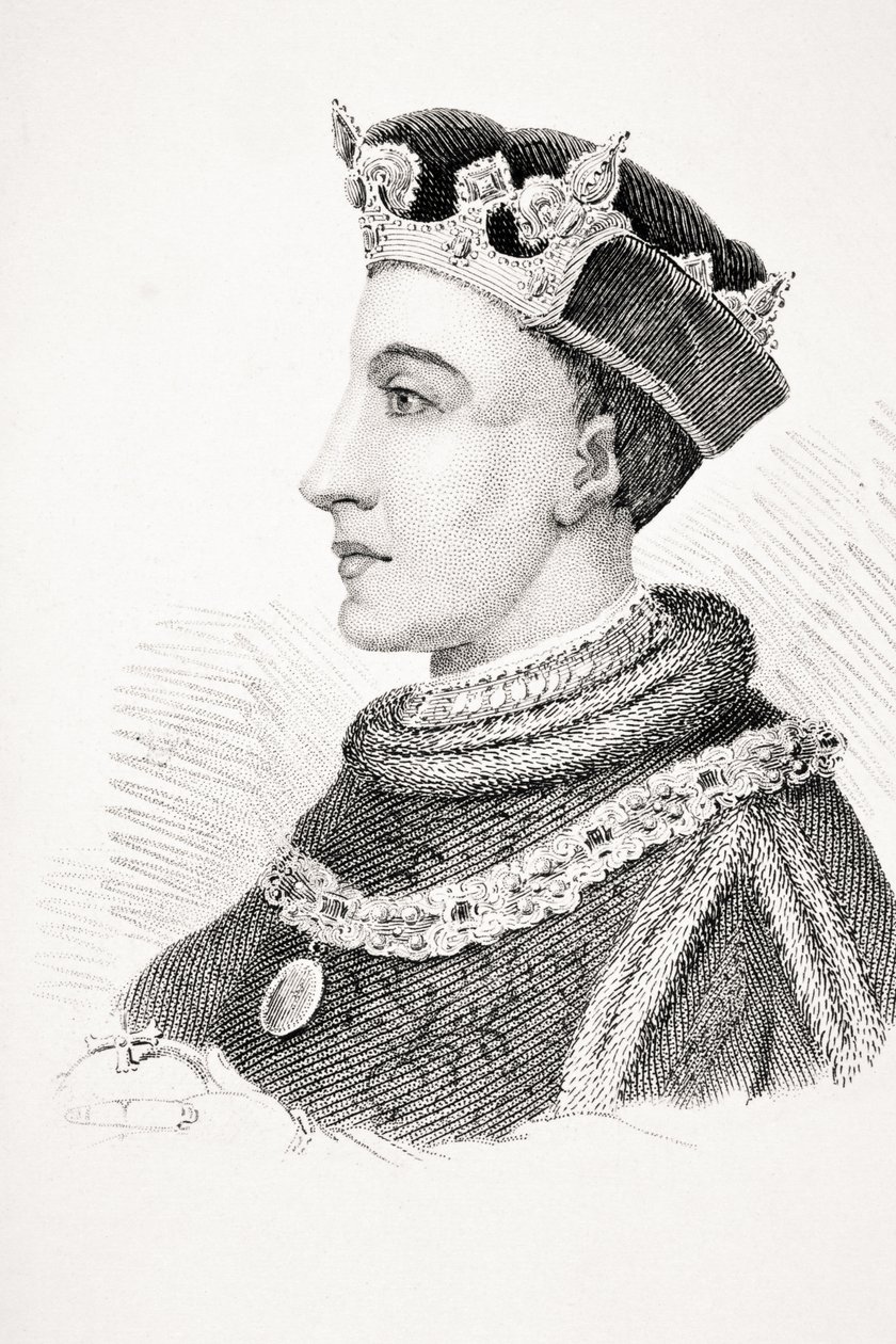 Henry V av England, illustrasjon fra 