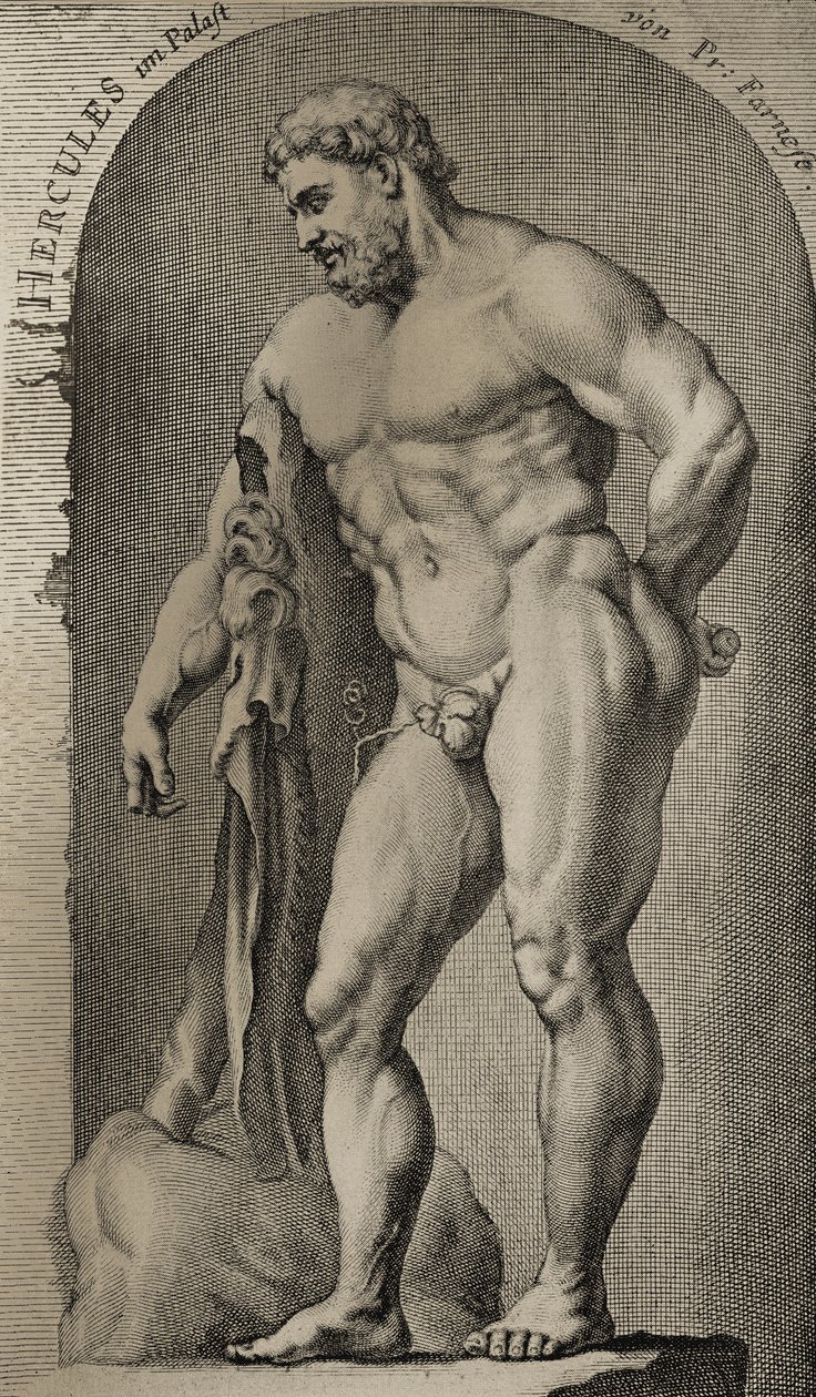 Hercules henter Hesperidenes gyldne epler av English School