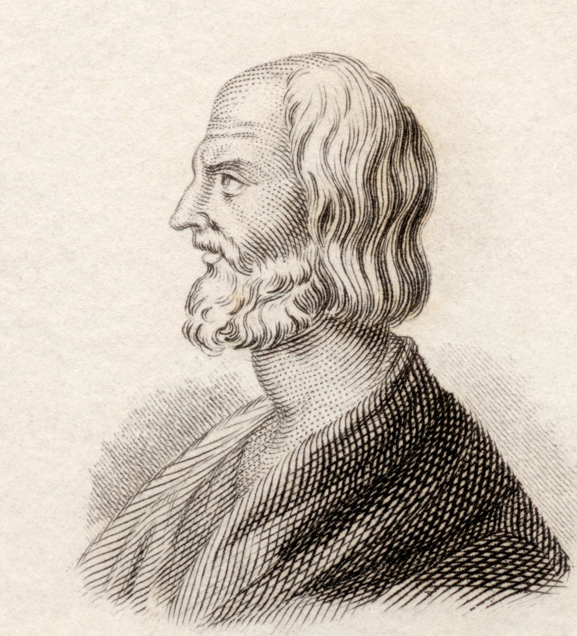 Hesiod, 1825 av English School