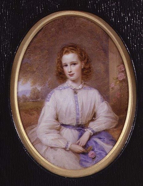 Hon. Lucy Byng (miniatyr) av English School