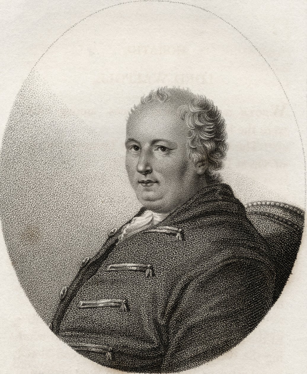 Horatio Walpole, gravert av Geremia, illustrasjon fra 