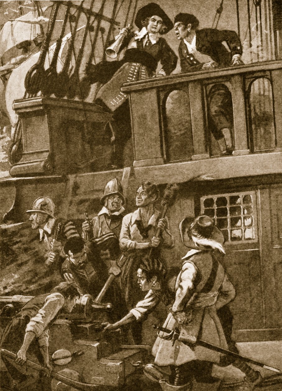 Hvordan general Blake kjempet sjøslag av English School