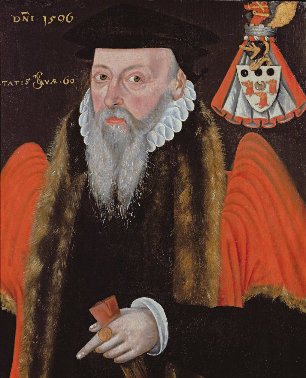 Hugh Barker, 1596 av English School