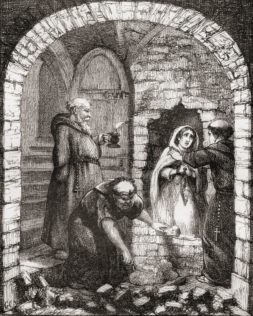 Illustrasjon etter George Cruikshank for 