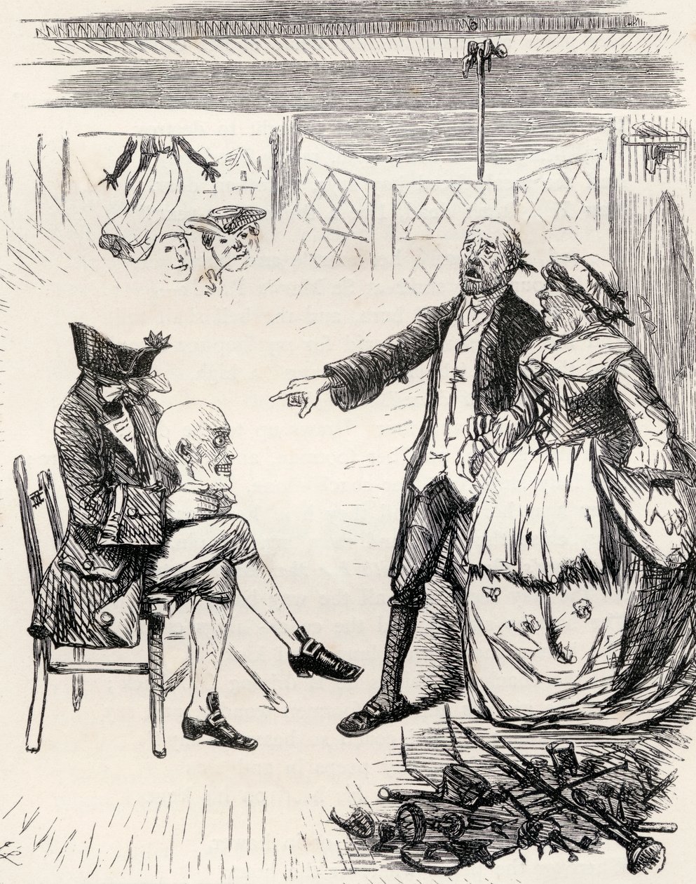 Illustrasjon etter J. Leech for diktet 