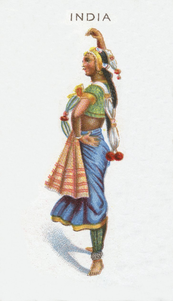 India, sigarettkort, 1915 av English School