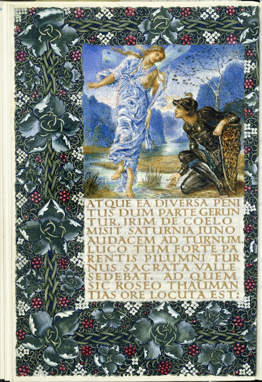 Iris vises foran Turnus, 1874-c.1919 av English School
