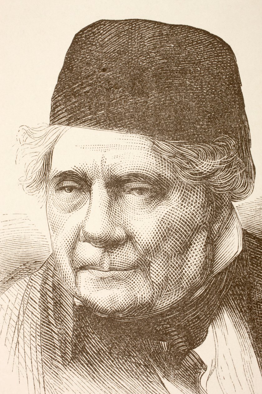 Jacques Babinet (litho) av English School