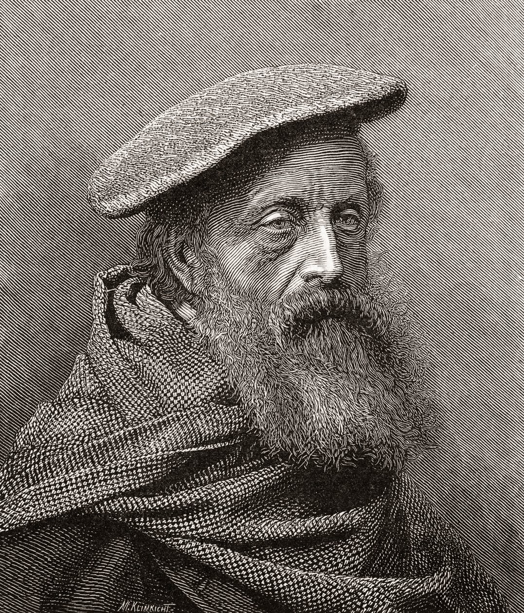 James Clarke Hook, fra The Magazine of Art, utgitt 1878 av English School