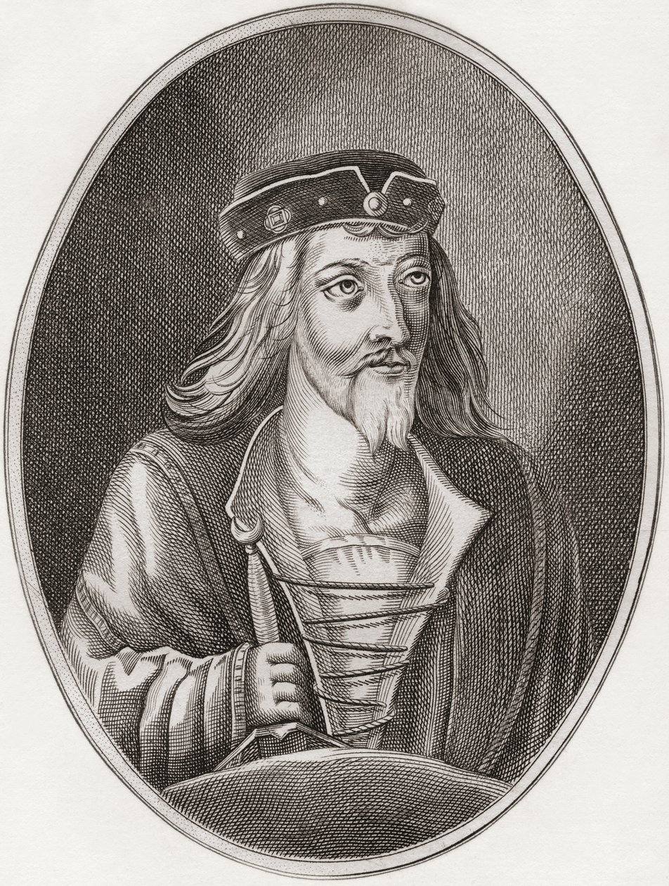 James I, kongen av skottene av English School