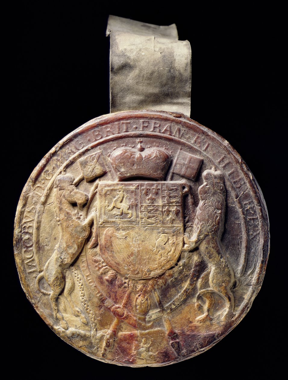 James Is Great Seal, 1600-tallet (voks) av English School