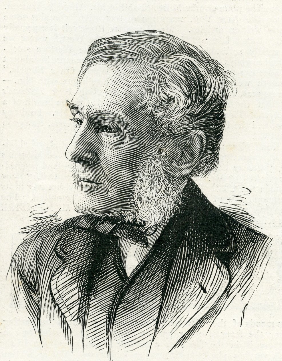 James Poole (1804-86) Illustrasjon fra The Graphic 10. april, 1886 av English School