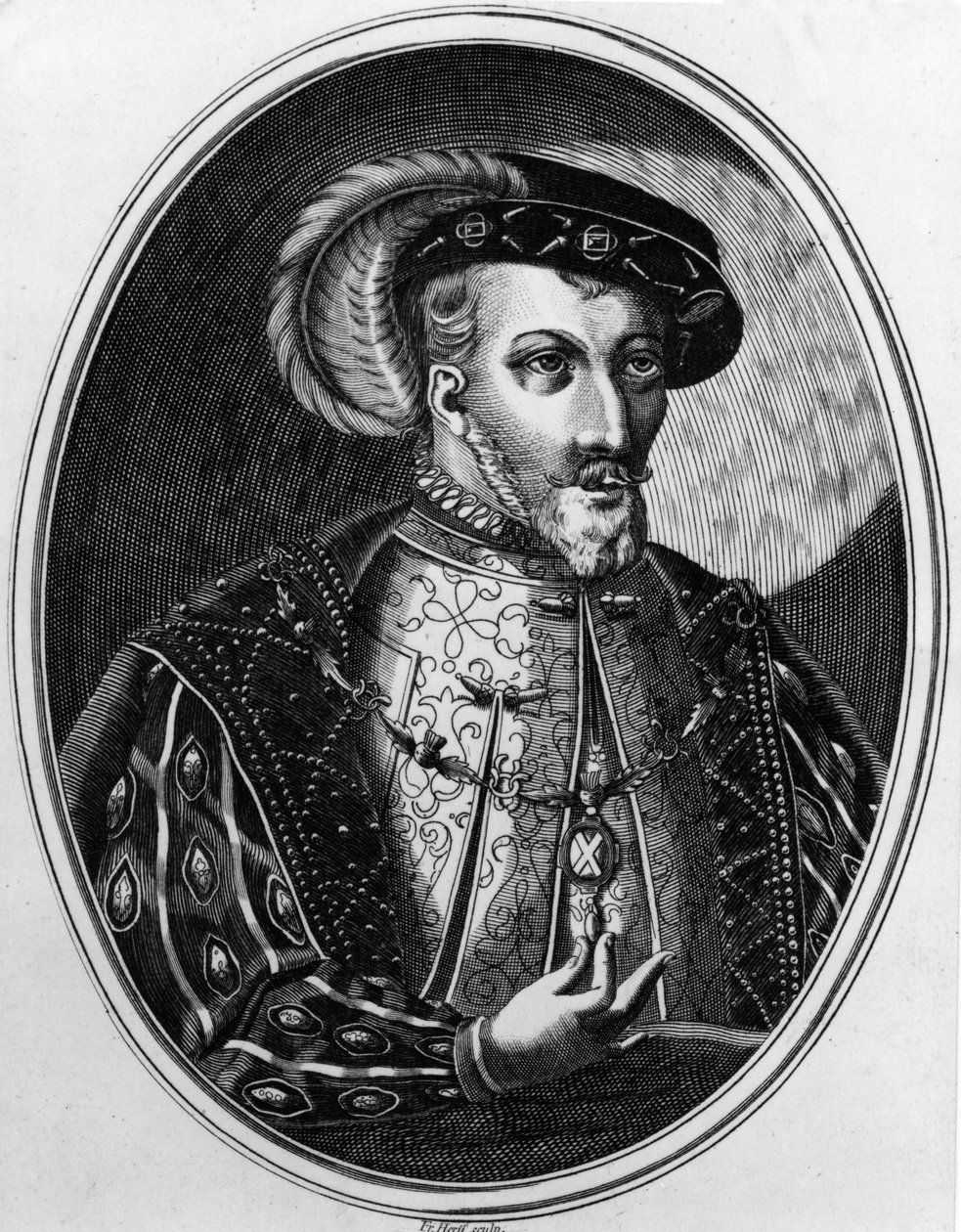 James V, kopi fra 1800-tallet etter en illustrasjon fra Jonstons 