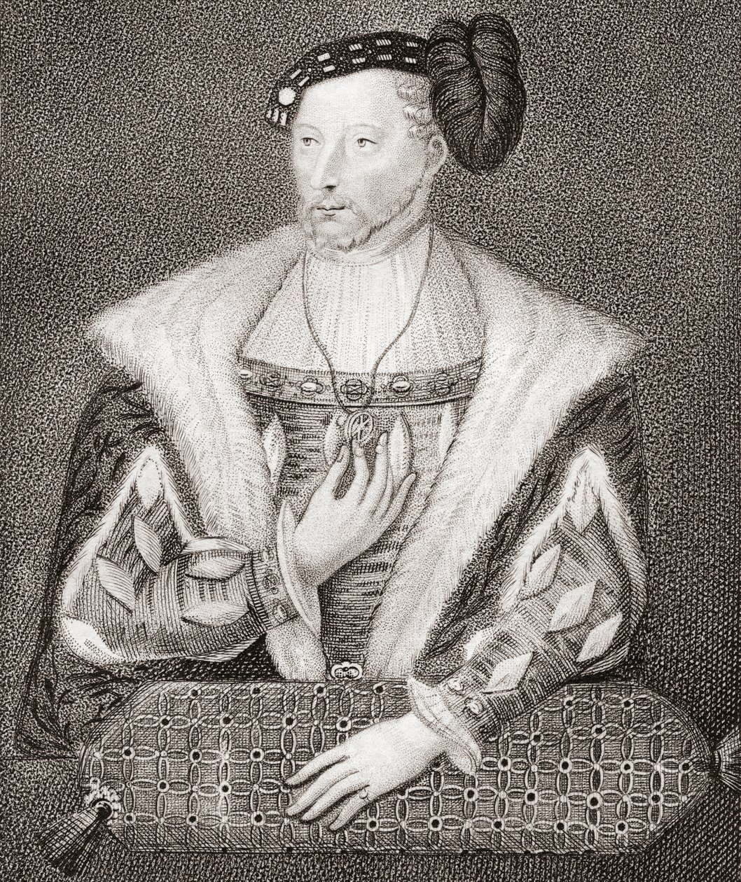 James V, kongen av skottene av English School