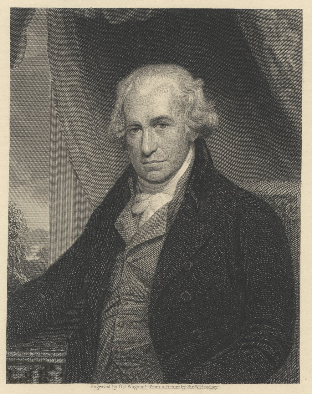 James Watt (gravering) av English School