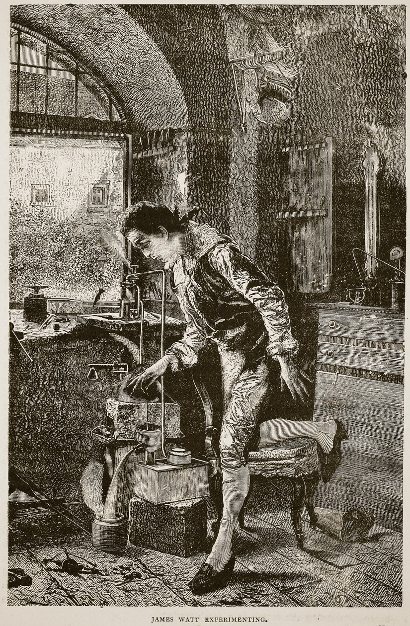 James Watt eksperimenterer av English School
