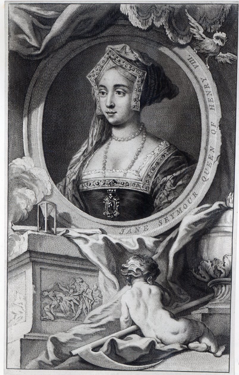 Jane Seymour, gravert av Jacobus Houbraken, 1746 av English School
