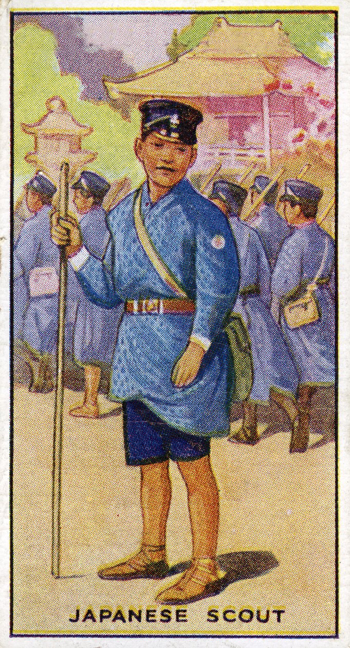 Japansk speider, 1923 av English School