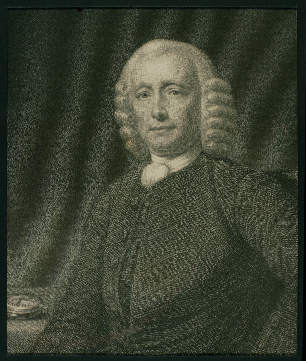 John Harrison (1693-1776) fra The Gallery of Portraits, utgitt 1833 av English School