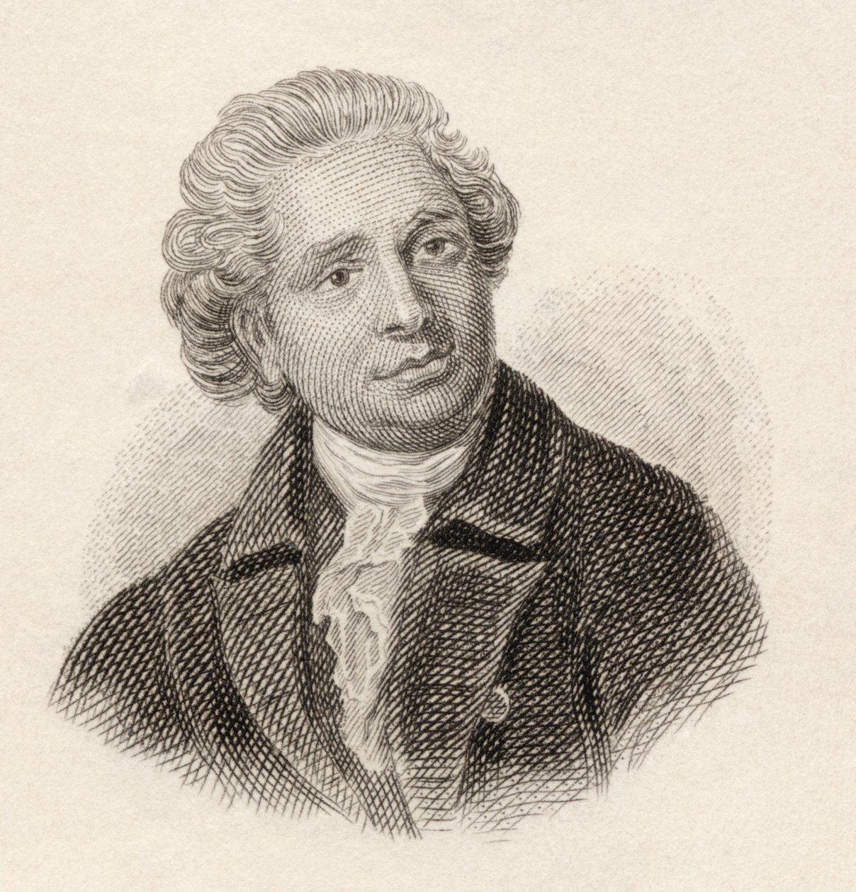 John Henderson, fra 'Crabb's Historical Dictionary', utgitt 1825 av English School