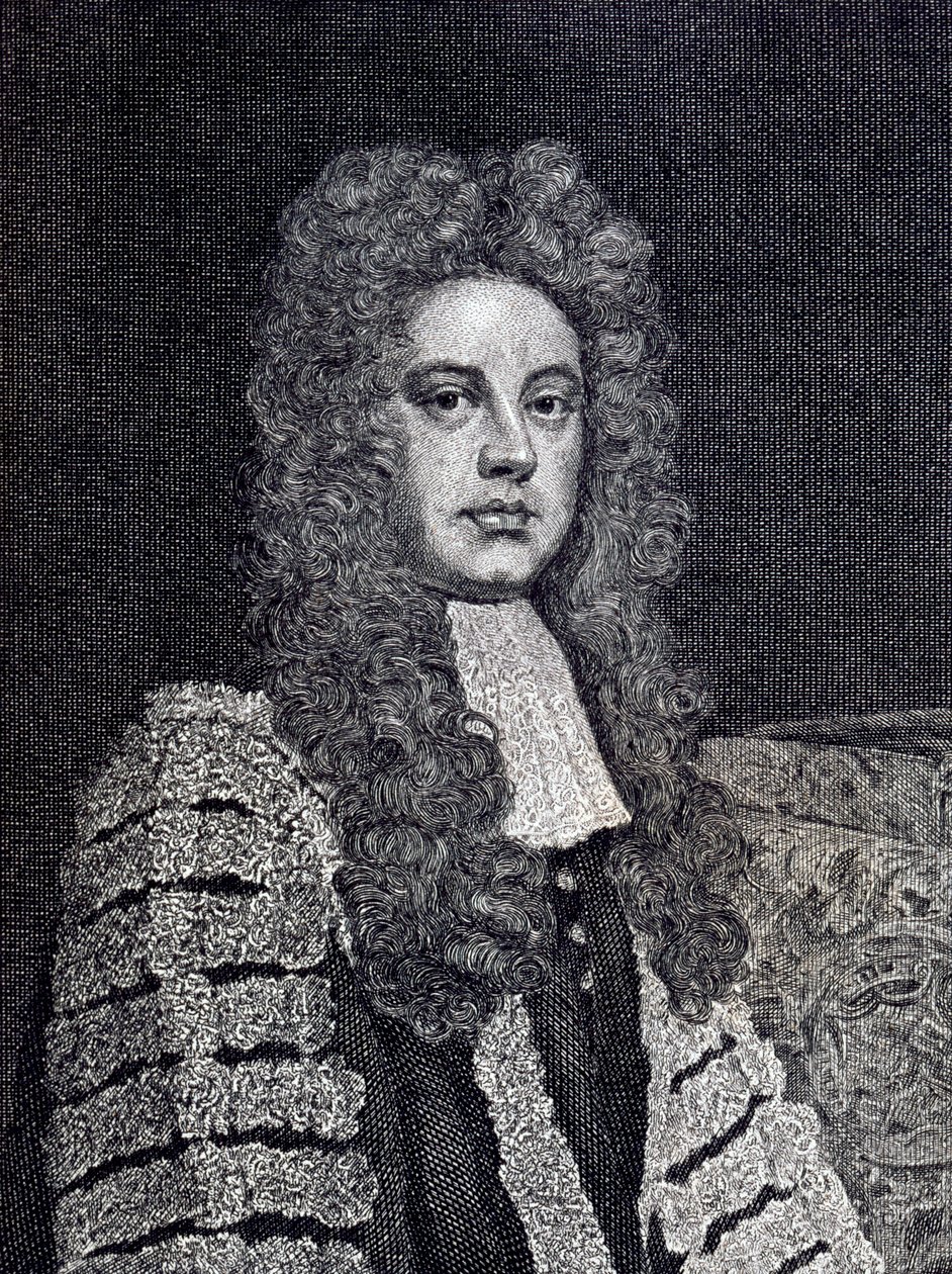John, Lord Somers av English School