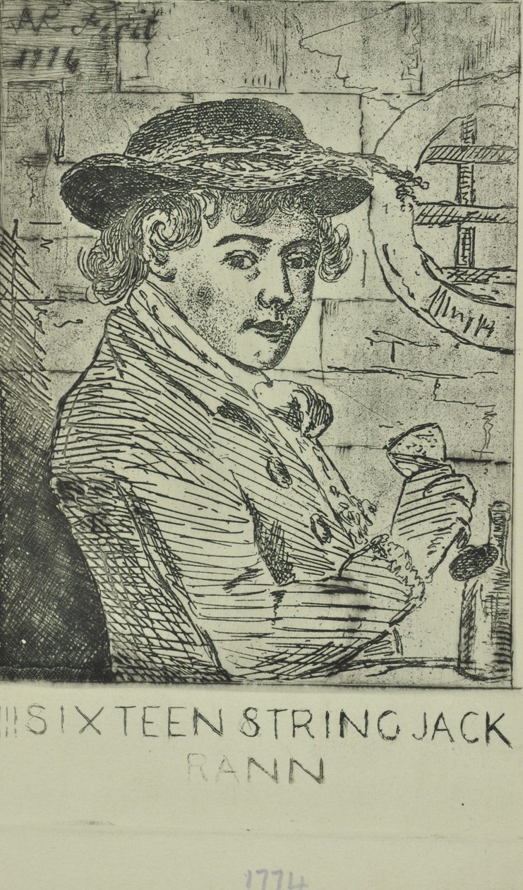 John Rann, Sixteen Strings Jack, 1774 av English School