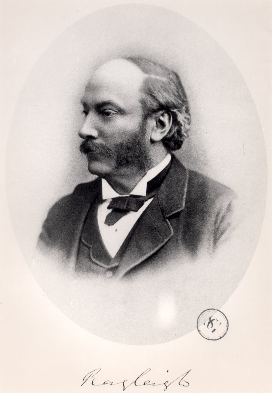 John William Strutt (1842-1919) 3. baron Rayleigh av English School