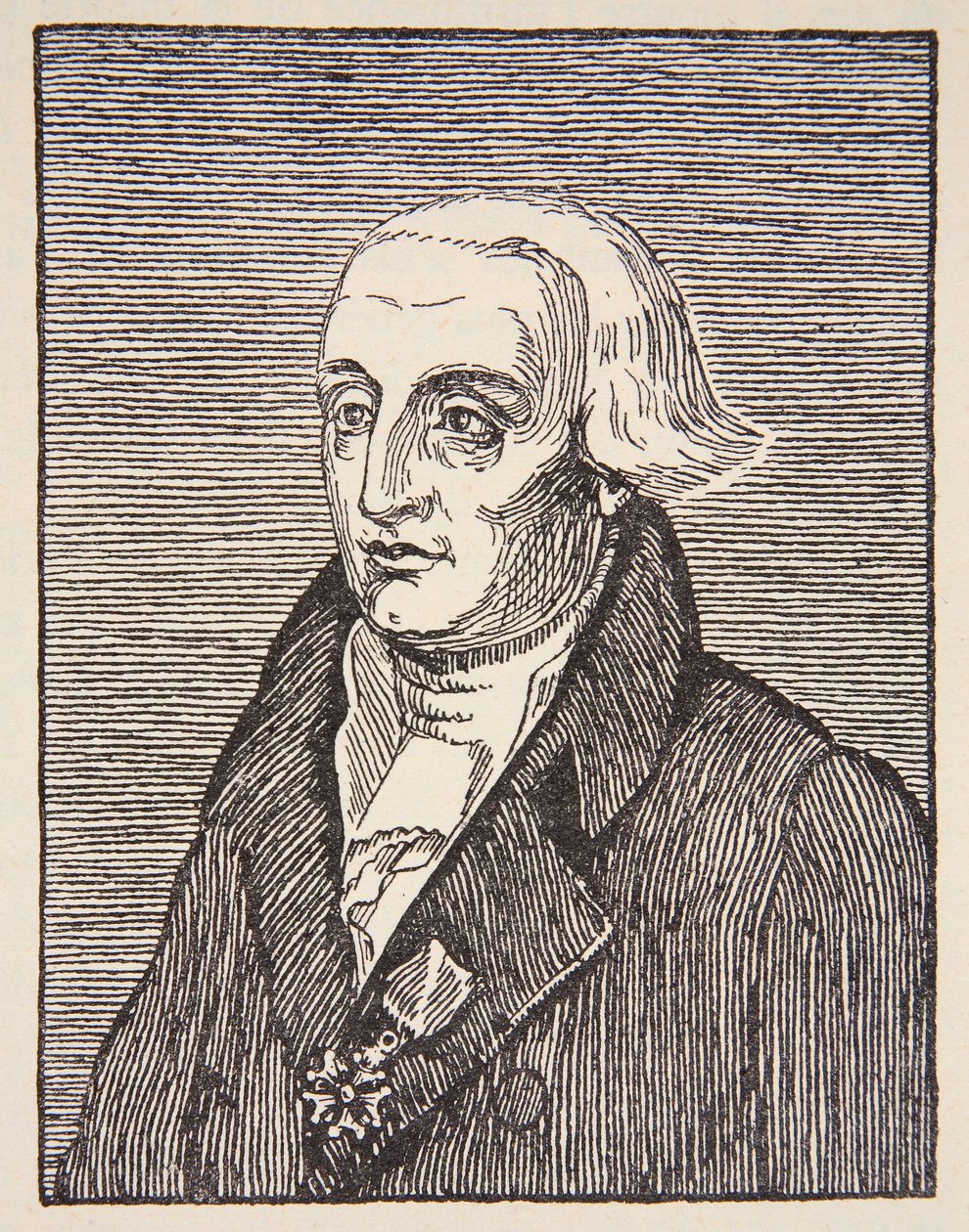Joseph-Louis Lagrange, illustrasjon fra History of the French Nation, Sciences, Volumes I & II, av Gabriel Hanotaux (1853-1944), 1924 av English School