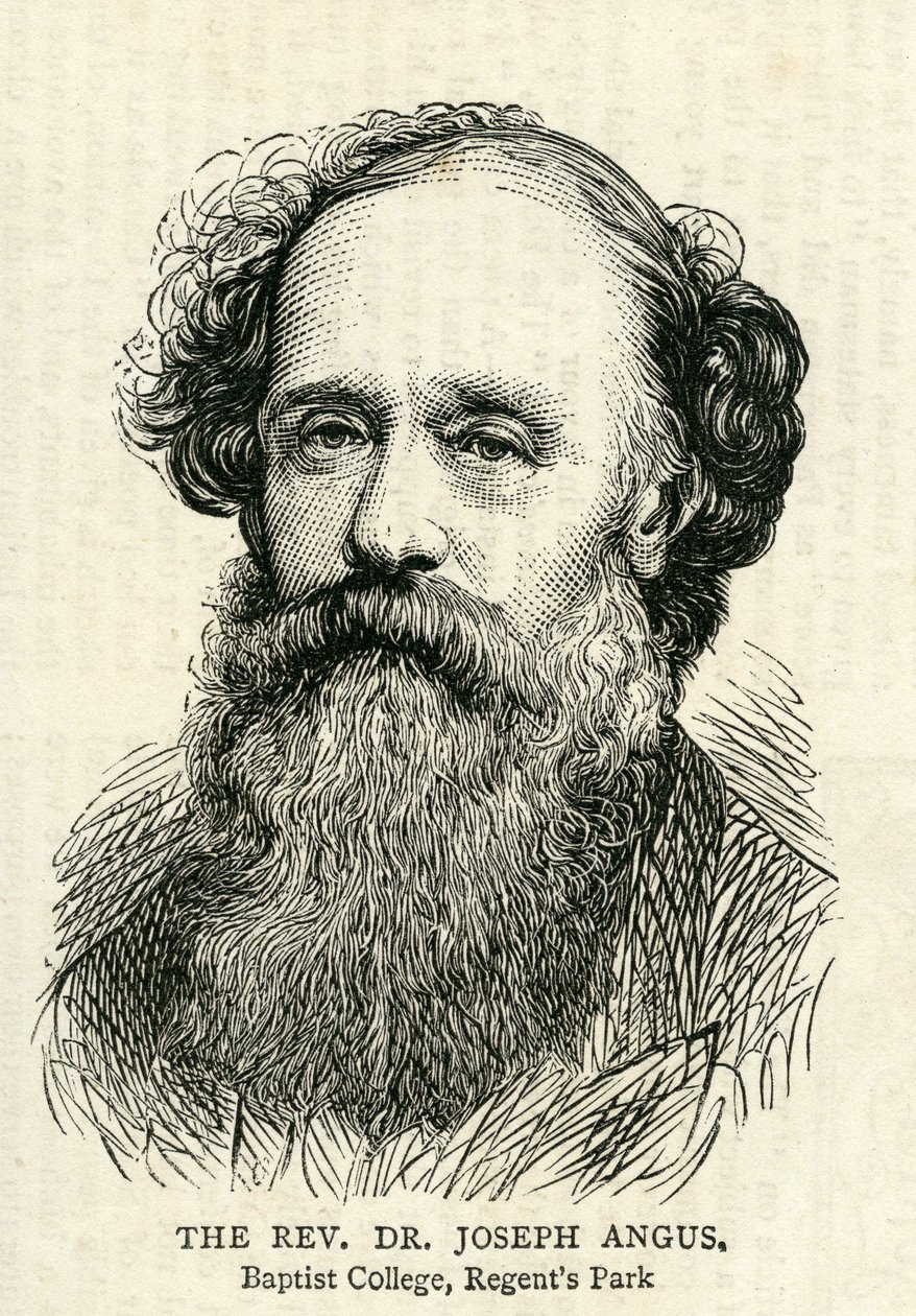 Joseph Angus (1816-1902) illustrasjon fra The Graphic 10. juli, 1875 av English School