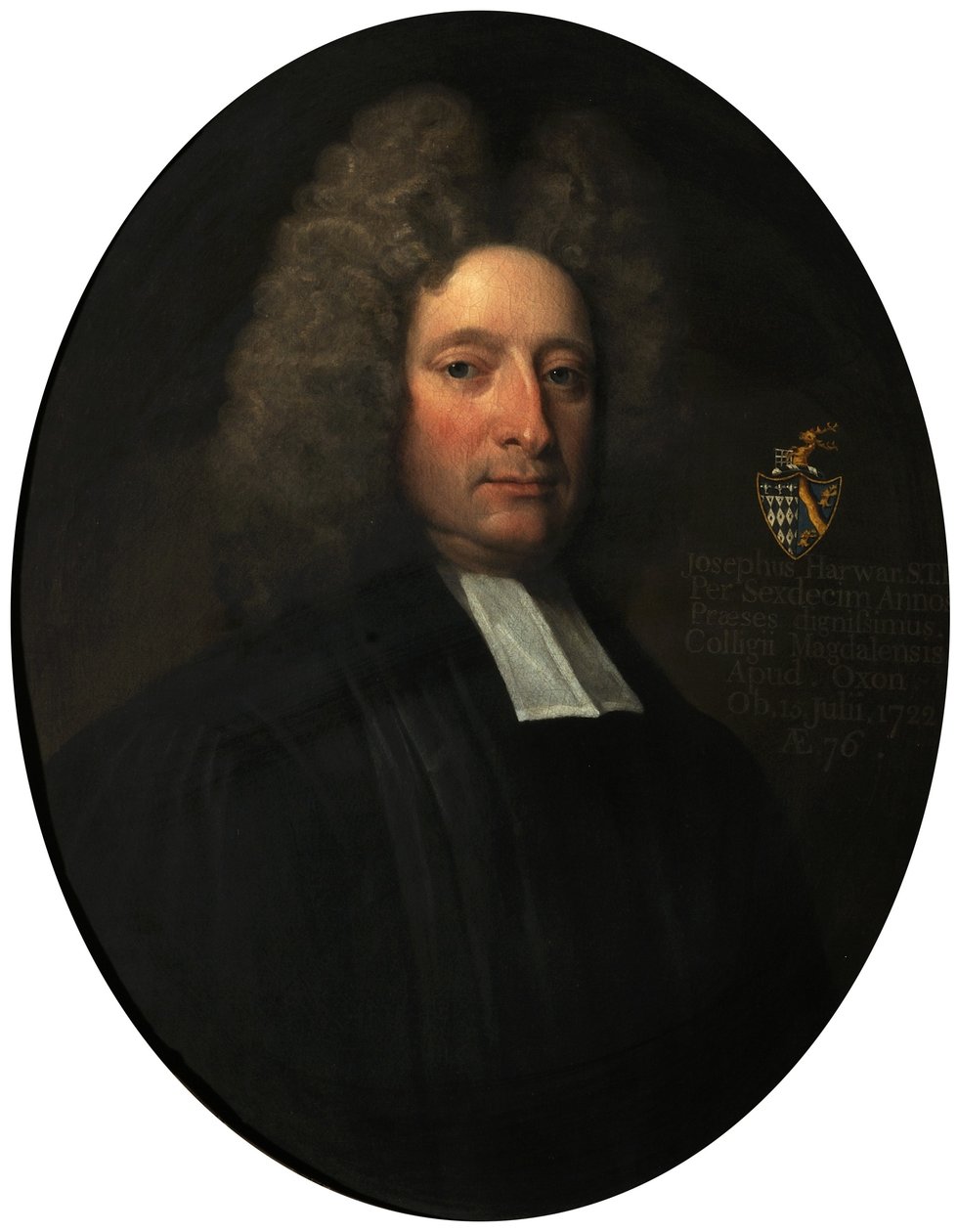 Joseph Harwar, president for Magdalen College av English School