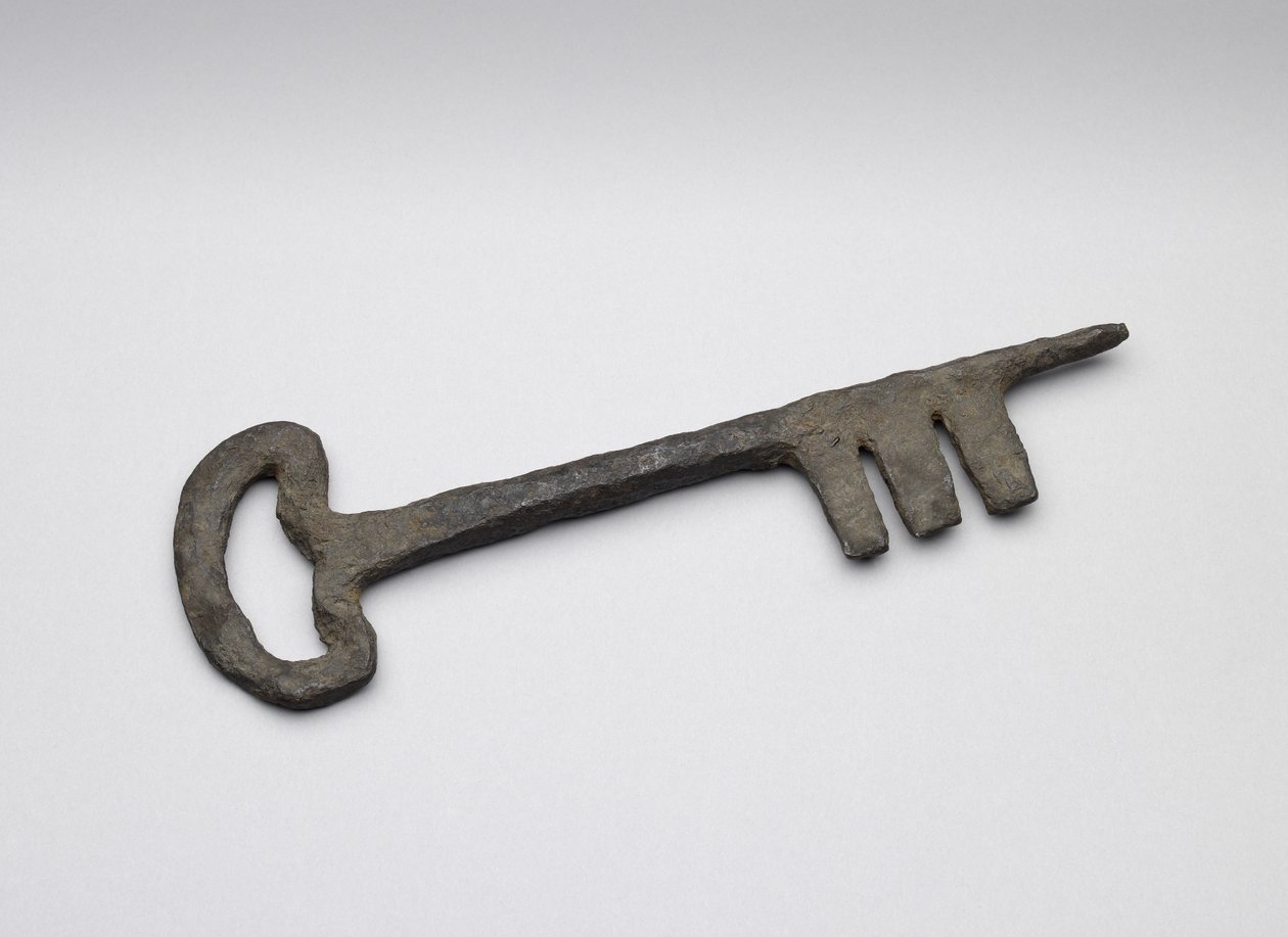 Nøkkelen til Bocardo-fengselet, ca. 1550 (metall) av English School