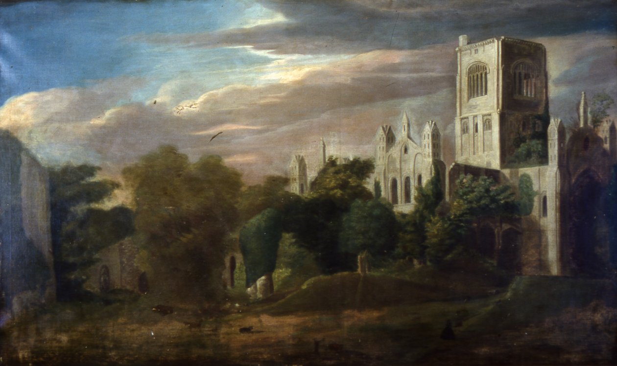 Kirkstall Abbey av English School