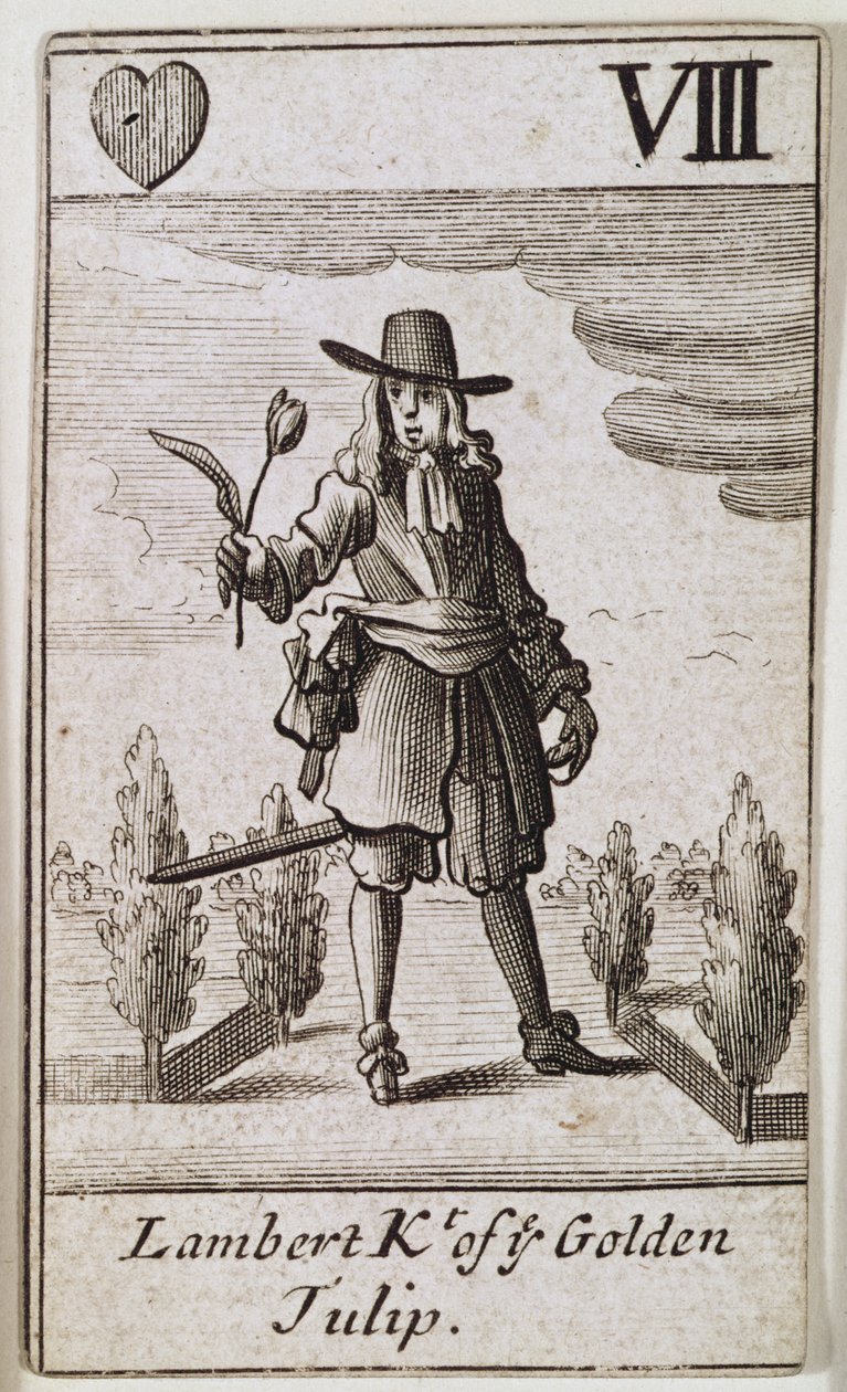 Lambert Simnel, Knight of the Golden Tulip, fra et sett med spillekort av English School