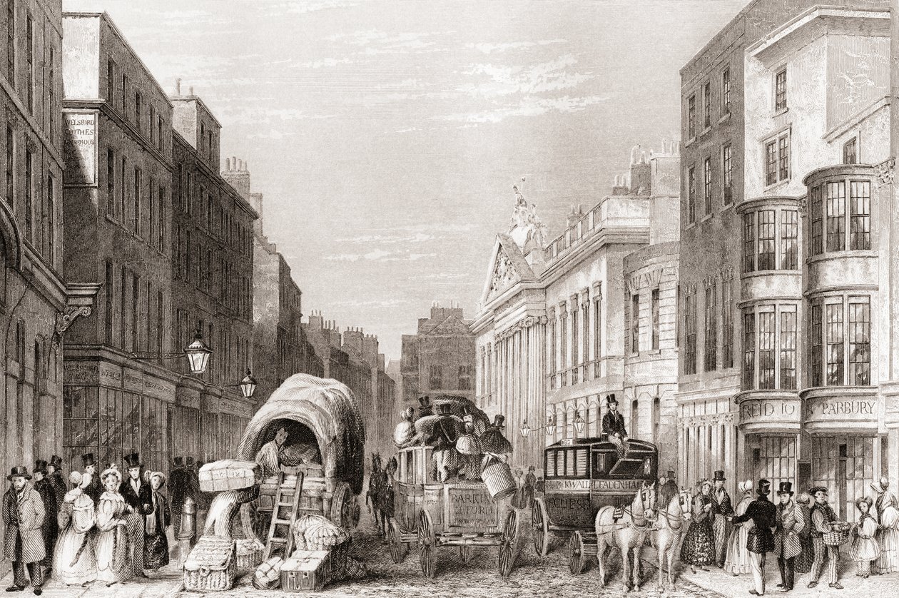 Leadenhall Street, London, England av English School