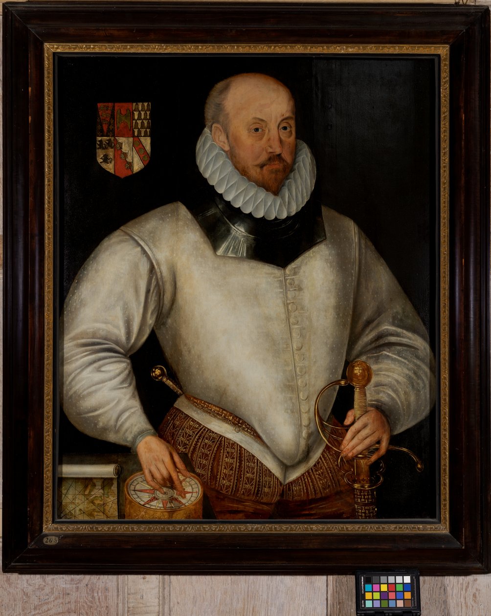 Lord Henry Seymour, ca. 1590 (olje på panel) av English School