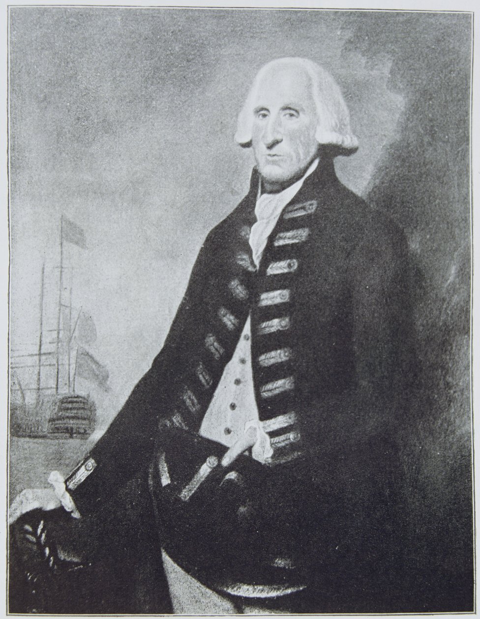 Lord Hood (1724–1816) av English School