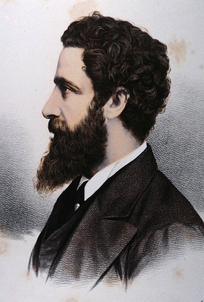 Lord Lytton, visekonge av India (farge litho) av English School