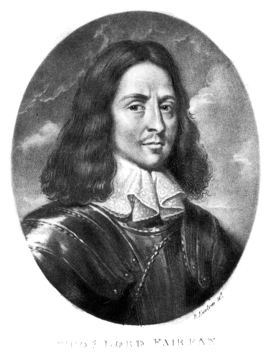 Lord Thomas Fairfax (1612-71) illustrasjon fra 