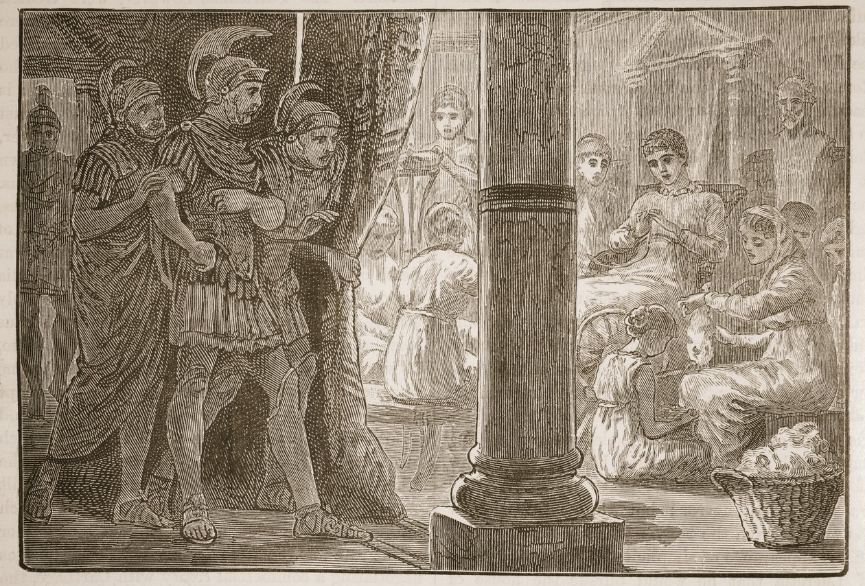 Lucretia blant hennes jomfruer av English School