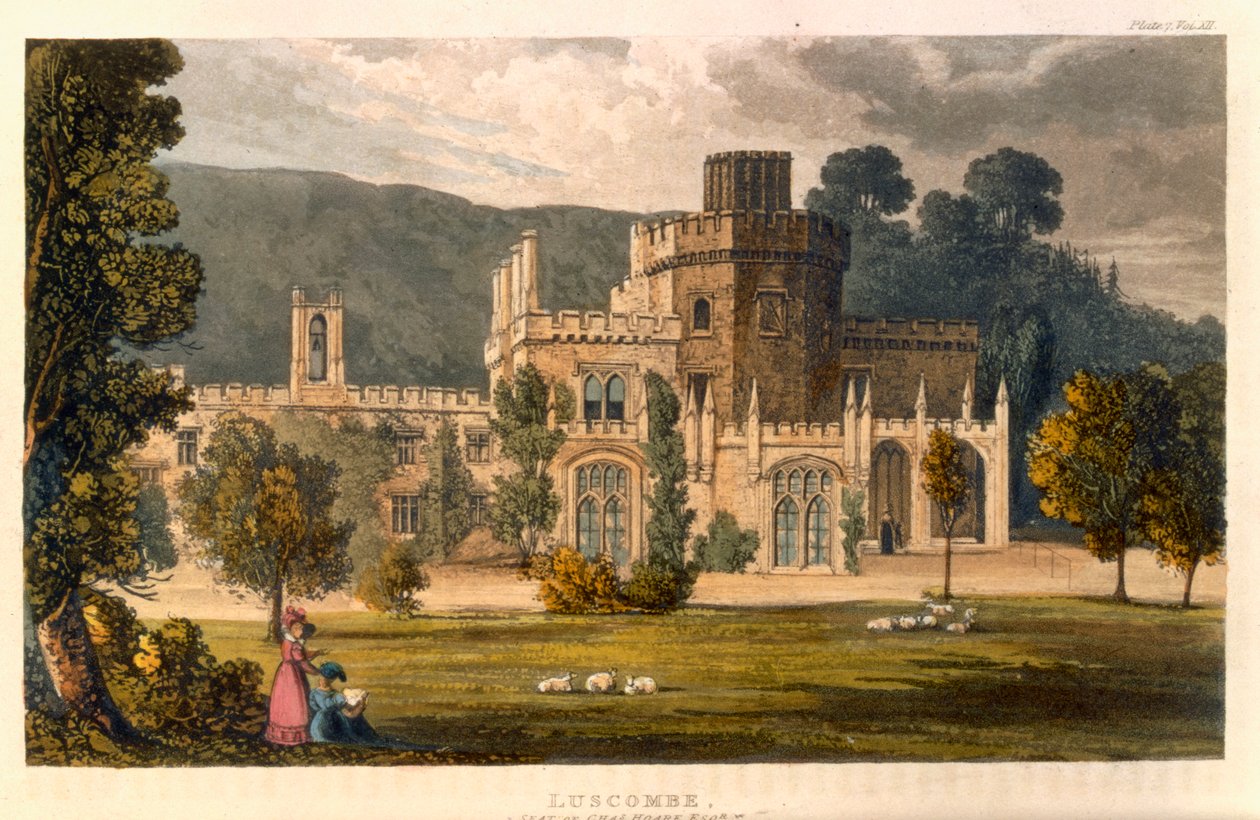 Luscombe Castle, Devon av English School