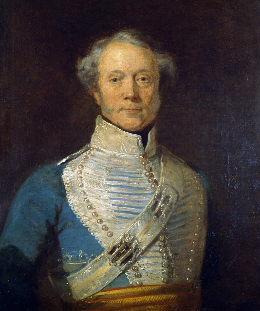 Major Duncan Montgomerie (1789-1878) ca. 1840 av English School
