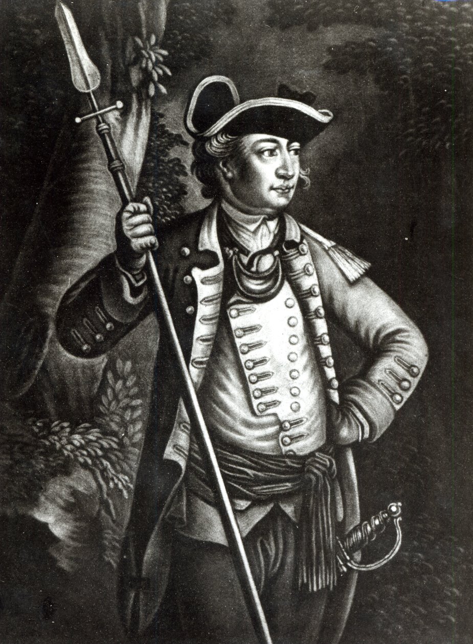 Generalmajor John Sullivan (1740-95), 1776 av English School