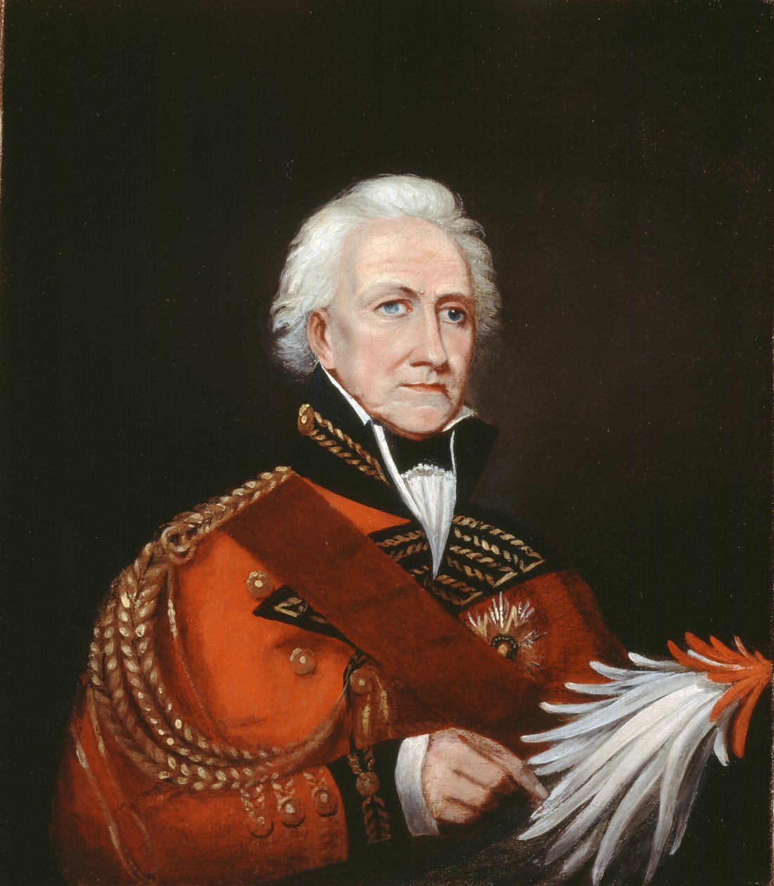 Generalmajor Sir David Ochterlony Bt (1758-1825) ca. 1816 av English School