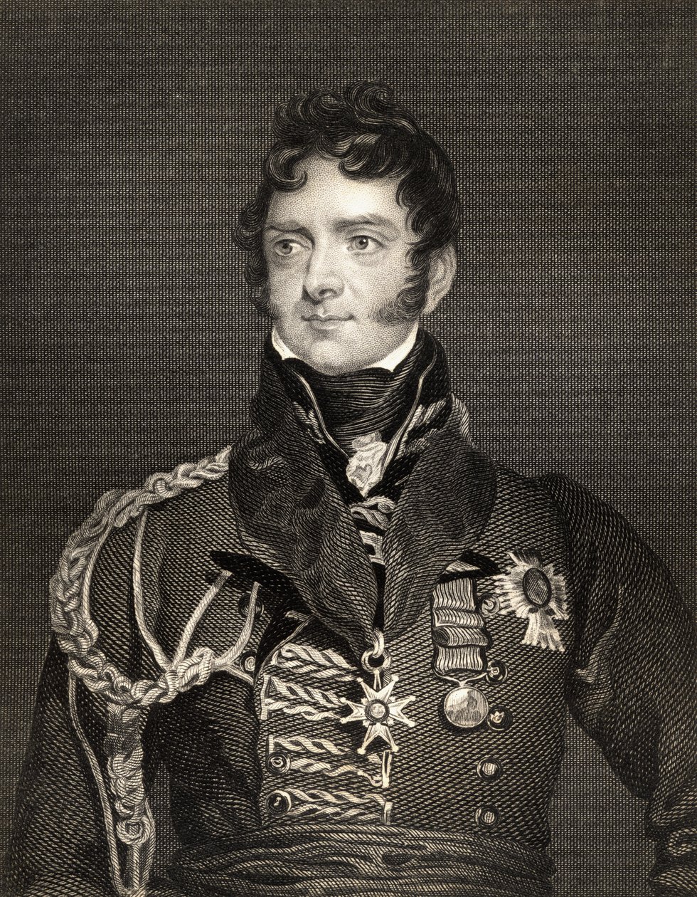 Generalmajor Sir Henry Torrens (1779-1828) (litho) av English School