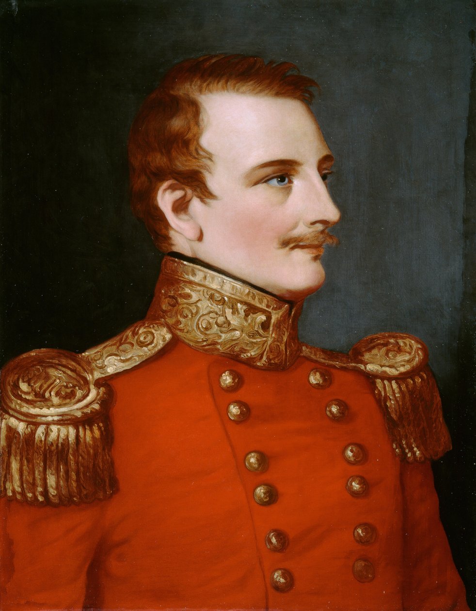 Major Henry Walter Bellew (1802-1842) ca. 1841 av English School