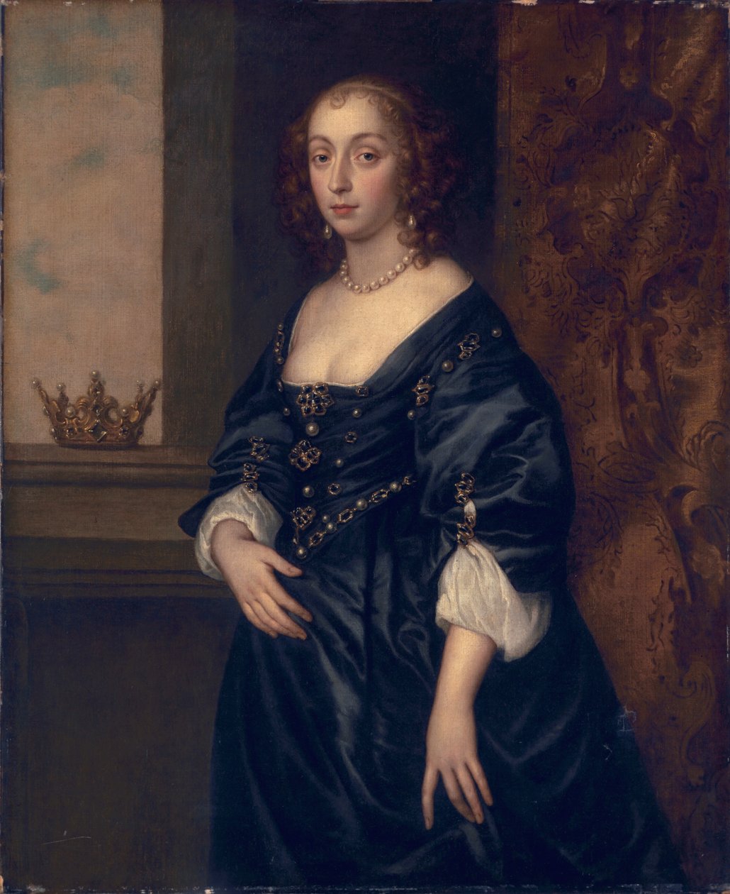 Mary Stewart, hertuginne av Lennox og Richmond, sent på 1600-tallet av English School